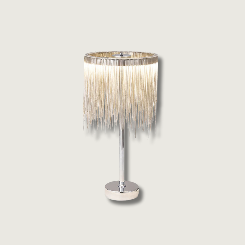 Lampe de Table Élégante en Dentelle - Foivo