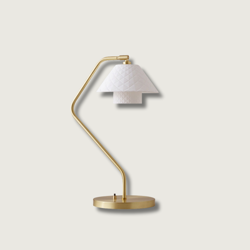 Lampe de Bureau Chic à Abat-Jour - Foivo