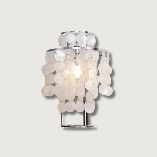 Lampe de Table Coquillage Décoratif | Élégance et Ambiance Chaleureuse - Foivo