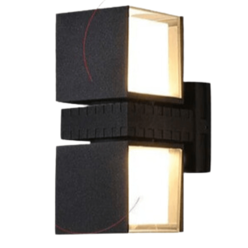 Lampe Murale de Jardin Élégante et Waterproof