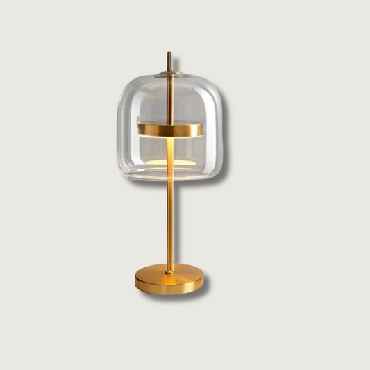 Lampe Verre Clair Moderne LED Élégante - Foivo