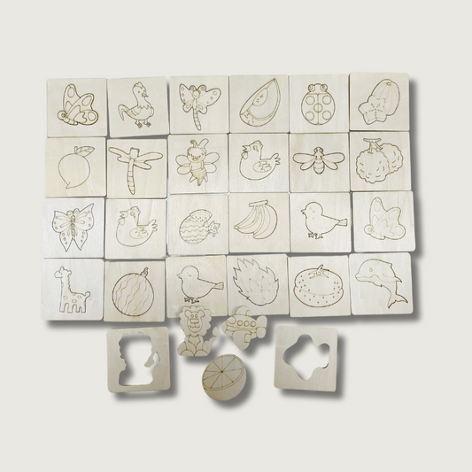 Kit de Dessin Éducatif 20 Pièces - Stimule l'Imagination et la Coordination - Foivo