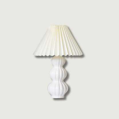 Lampe de Bureau Élégante en Plis - Foivo