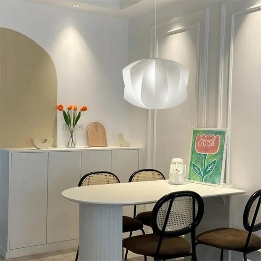 Lampe Suspendue Bois et Métal - Déco Intérieure Élégante et Minimaliste - Foivo