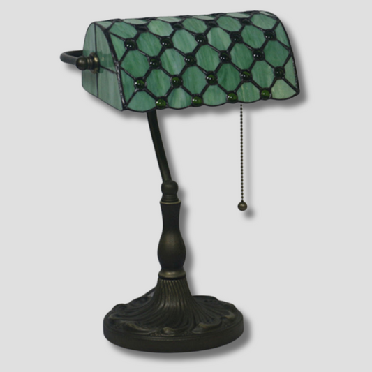 Lampe de Table Rétro en Verre Élégant - Foivo