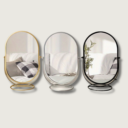 Miroir de Maquillage Portable Tournant - Foivo