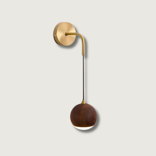 Lampe Murale Bois Chaleureuse et Raffinée - Foivo