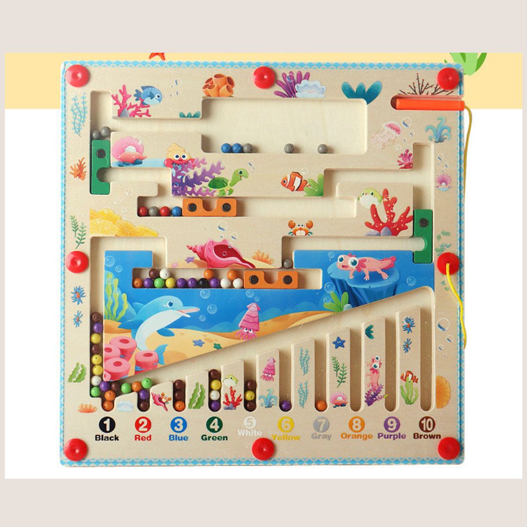 Jeu d'Énigme Magnétique Éducatif pour Enfants
