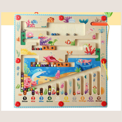 Jeu d'Énigme Magnétique Éducatif pour Enfants
