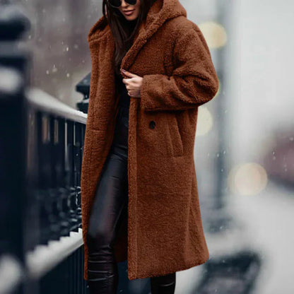 Manteau Long Douillet Élégant - Chaleur Extrême pour l'Hiver