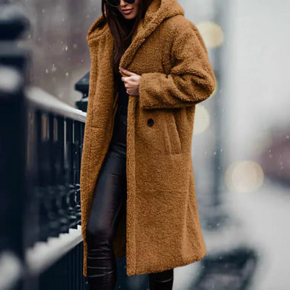 Manteau Long Douillet Élégant - Chaleur Extrême pour l'Hiver
