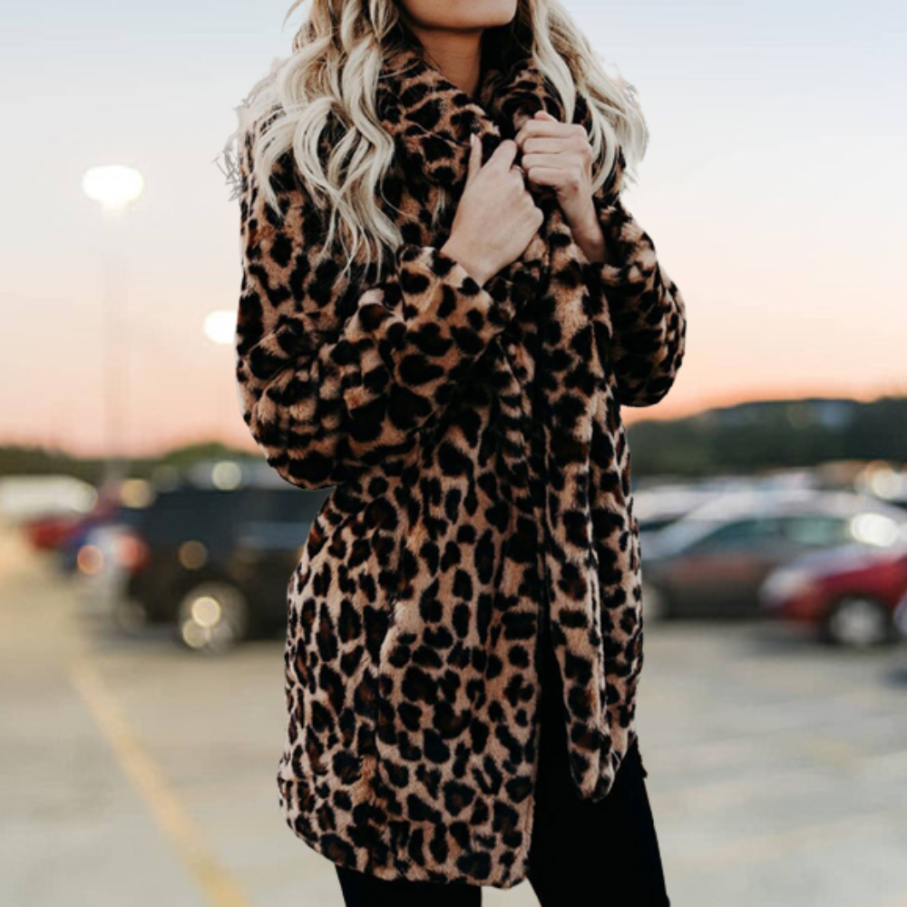 Veste en fausse fourrure Douce Velours Féminine - BlxckFR