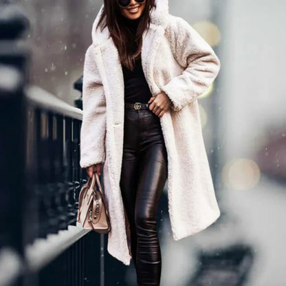Manteau Long Douillet Élégant - Chaleur Extrême pour l'Hiver
