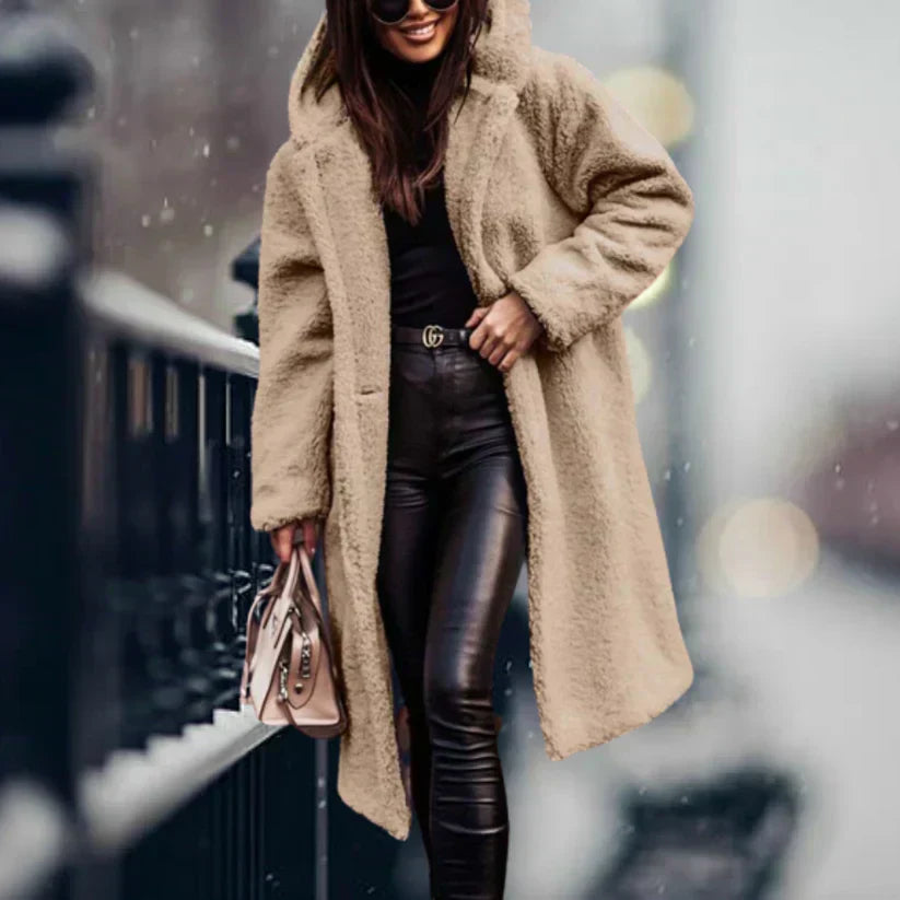 Manteau Long Douillet Élégant - Chaleur Extrême pour l'Hiver