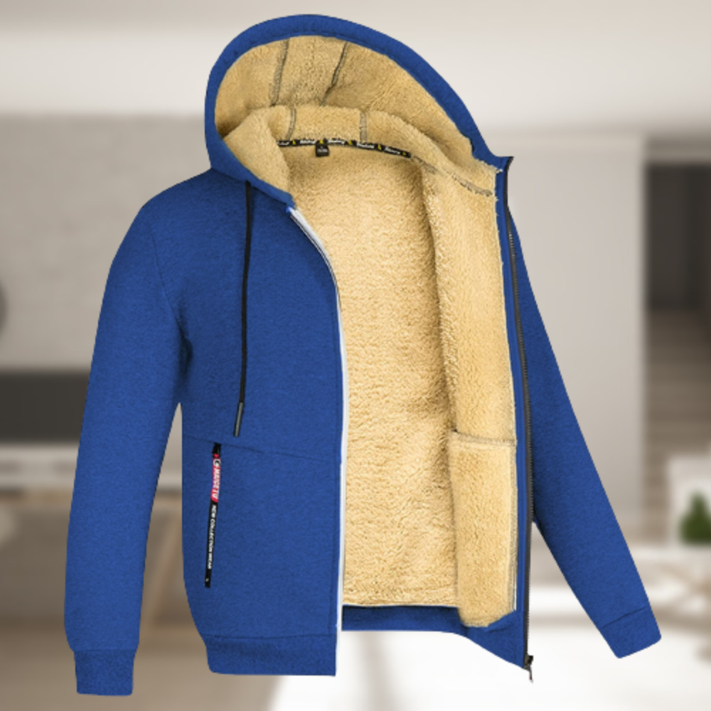 Veste à capuche tendance zippée homme