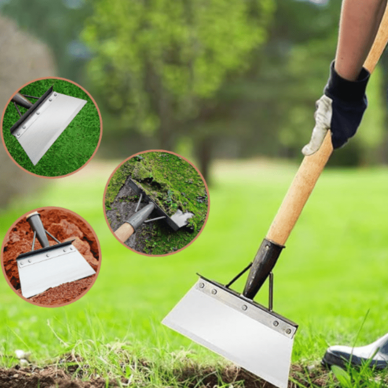 Râteau Léger pour Jardinier - Manche Ergonomique - Foivo