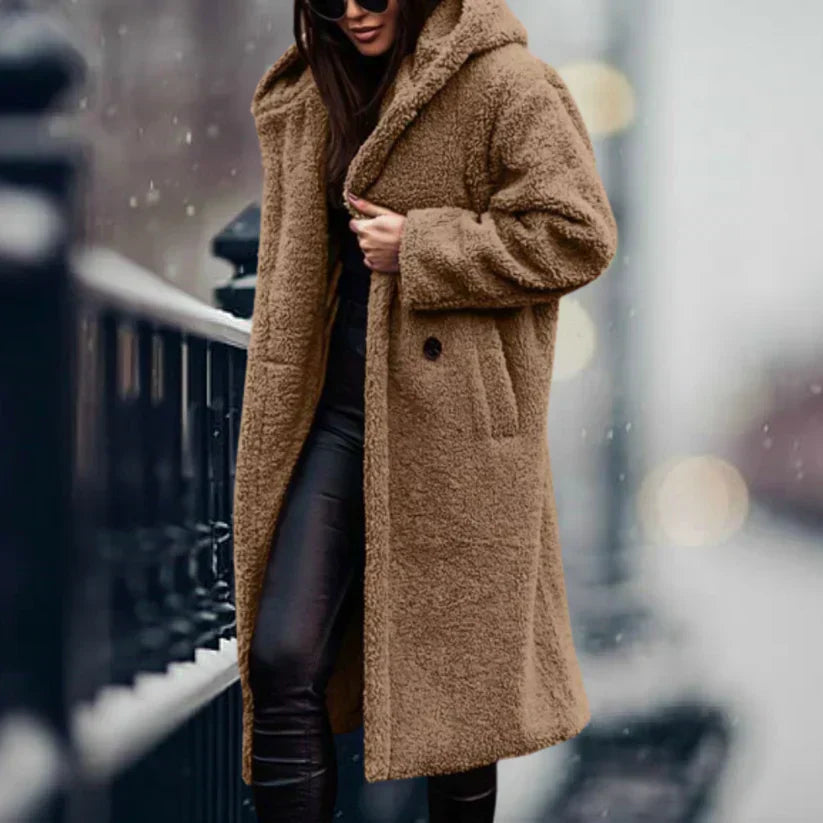Manteau Long Douillet Élégant - Chaleur Extrême pour l'Hiver