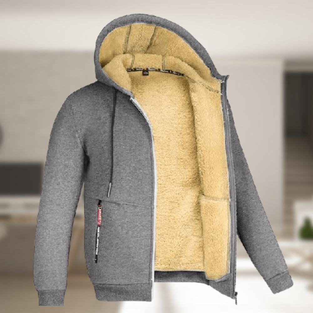 Veste à capuche tendance zippée homme