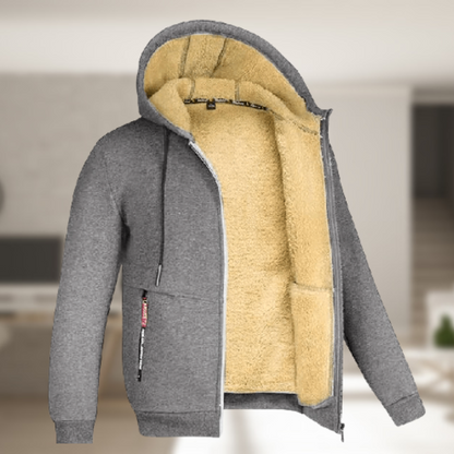 Veste à capuche tendance zippée homme