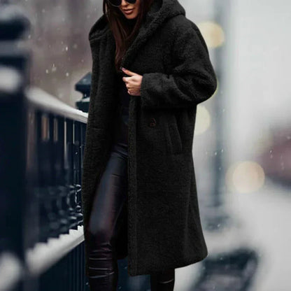 Manteau Long Douillet Élégant - Chaleur Extrême pour l'Hiver