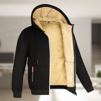 Veste à capuche tendance zippée homme