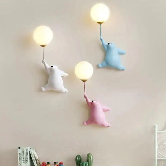 Lampe Murale Enfant Décorative Colorée - blxckfr