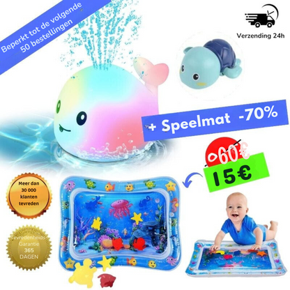 Jeu de bain magique dauphin