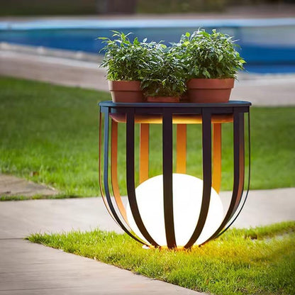 Lampe de Jardin Solaire Élégante | Éclairage Extérieur LED Économe