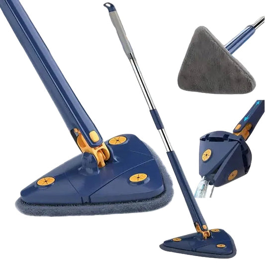 Vadrouille Rotative Unisexe Poignée Ajustable Ergonomique - Foivo
