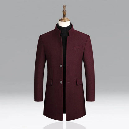 Manteau Homme Laine Élégant et Raffiné - Foivo