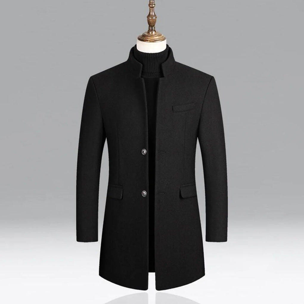 Manteau Homme Laine Élégant et Raffiné