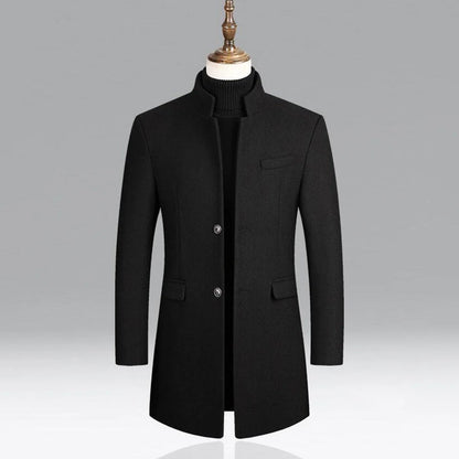 Manteau Homme Laine Élégant et Raffiné