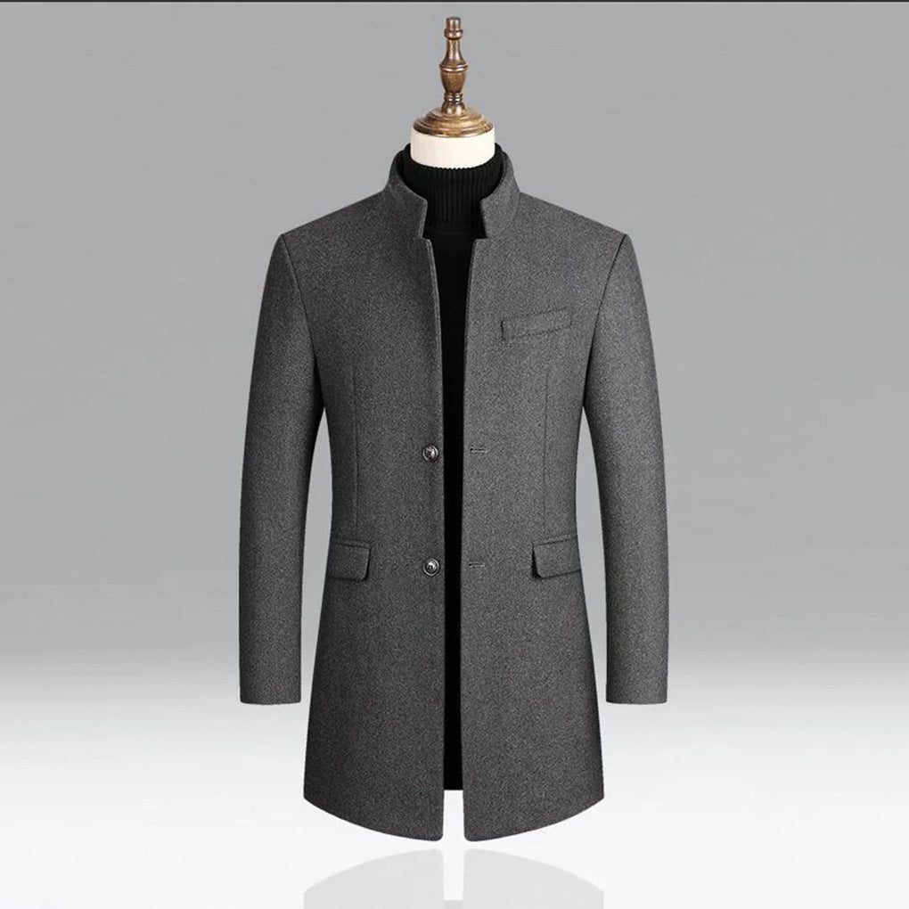 Manteau Homme Laine Élégant et Raffiné
