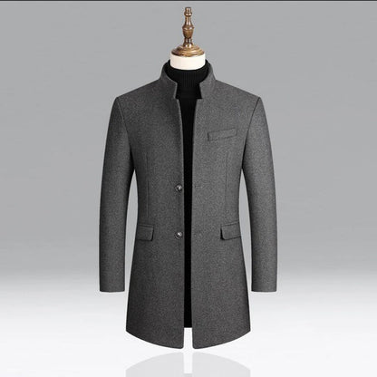 Manteau Homme Laine Élégant et Raffiné