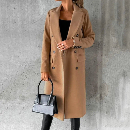 Manteau Femme Classique et Chic en Longueur - Foivo