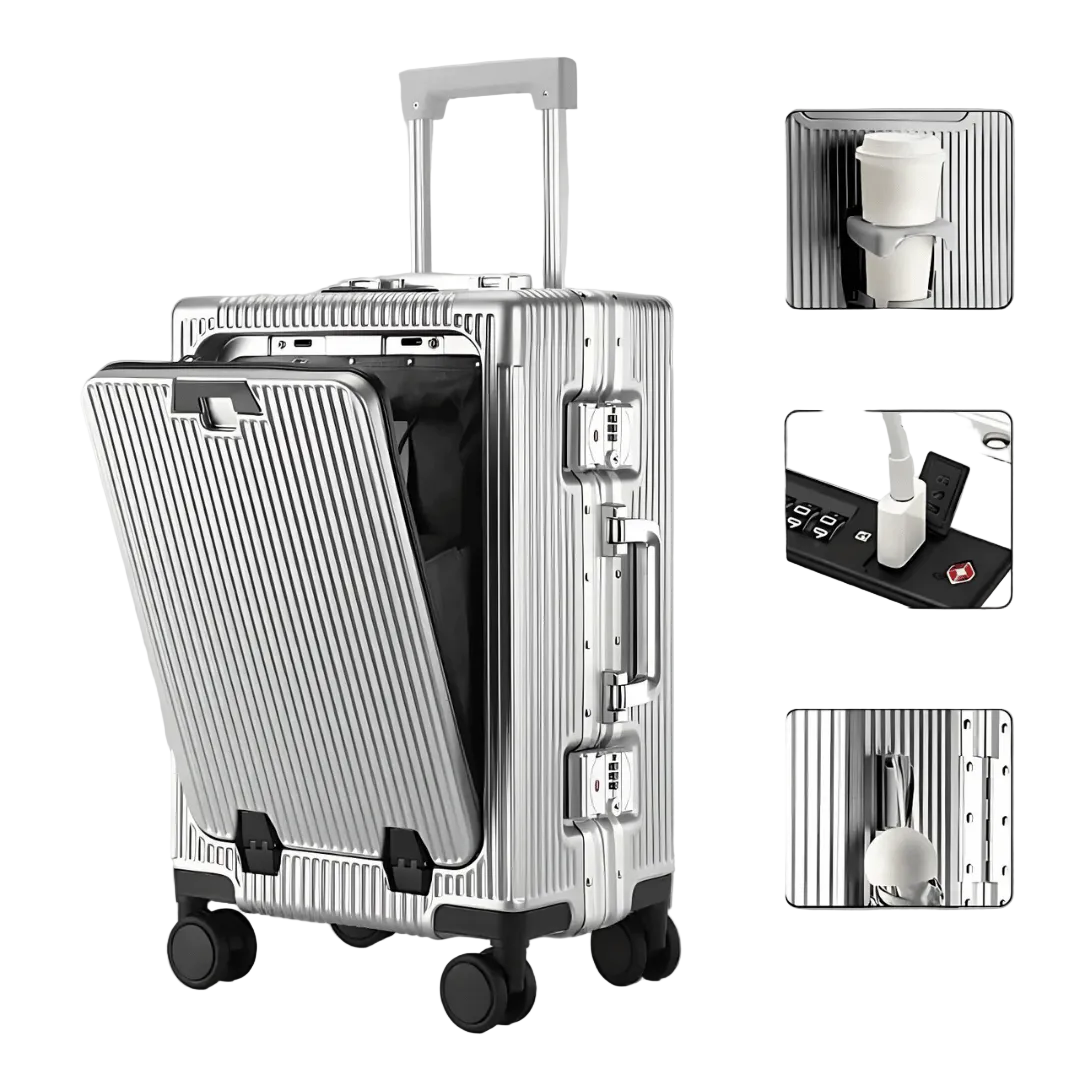Valise Cabine Rigide Unisexe Style Manhattan Pro - Foivo