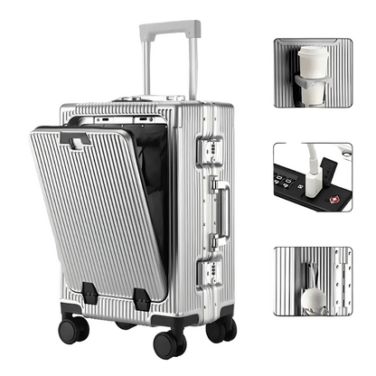 Valise Cabine Rigide Unisexe Style Manhattan Pro - Foivo