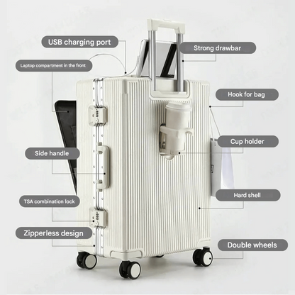 Valise Cabine Rigide Manhattan Pro 8