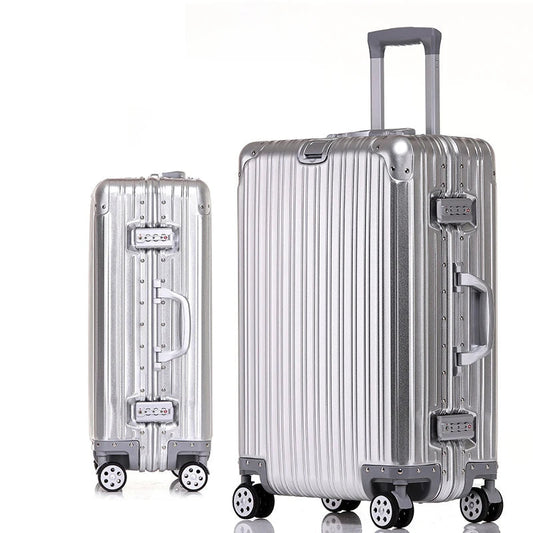 Valise Rigide Unisexe Aluminium Magnésium Format Voyage - Foivo