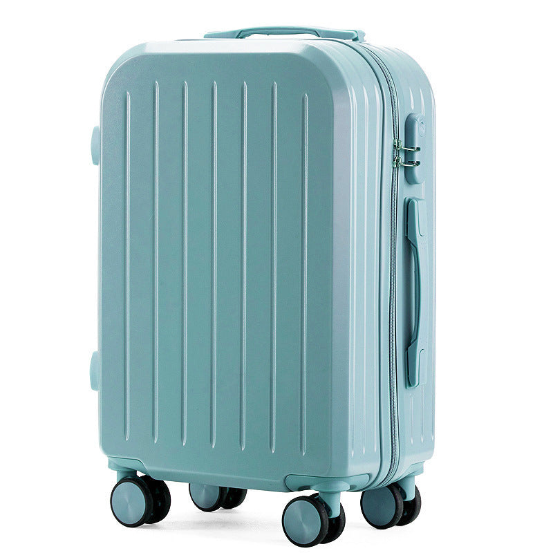 Valise de voyage rigide unisexe à roulettes multidirectionnelles 10