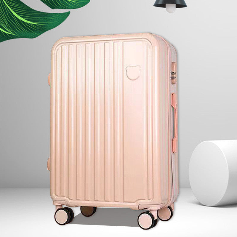 Valise de voyage rigide unisexe à roulettes multidirectionnelles 13