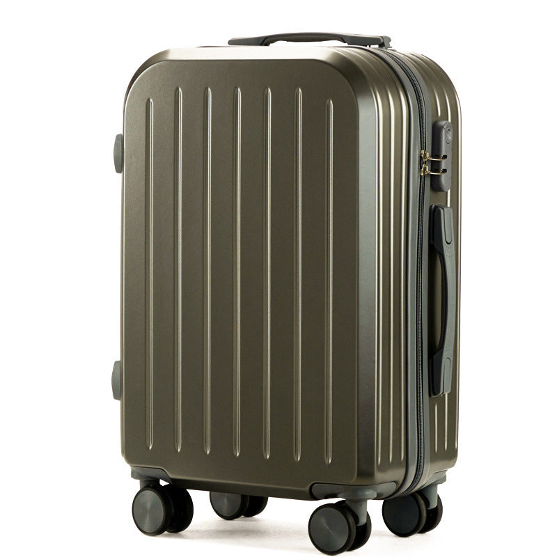 Valise de voyage rigide unisexe à roulettes multidirectionnelles 14