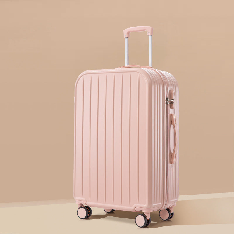 Valise de voyage rigide unisexe à roulettes multidirectionnelles 19