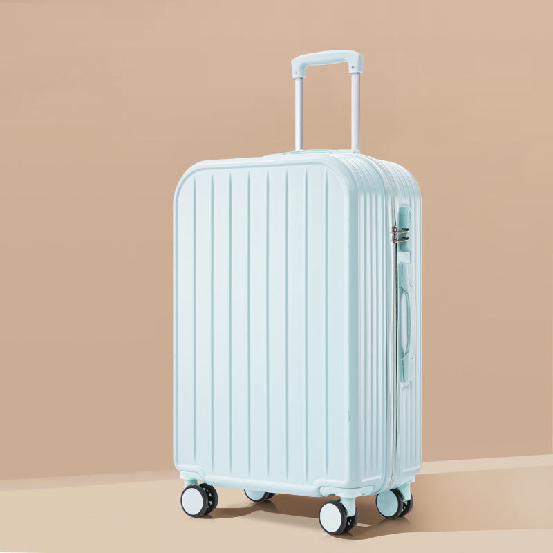 Valise de voyage rigide unisexe à roulettes multidirectionnelles 23