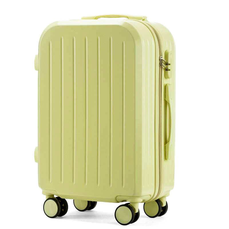 Valise de voyage rigide unisexe à roulettes multidirectionnelles 26