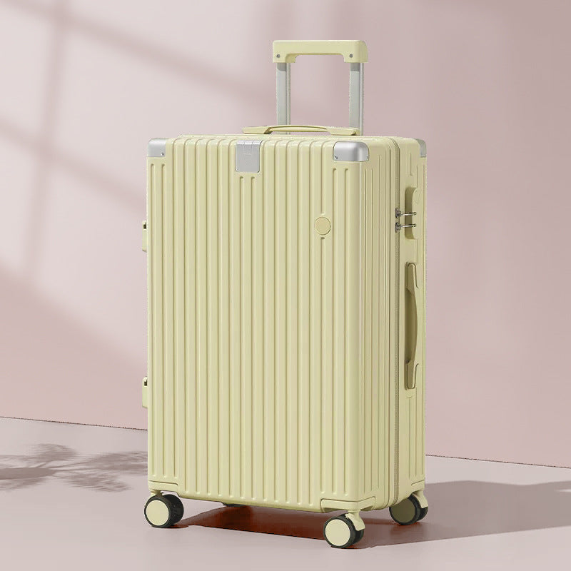 Valise de voyage rigide unisexe à roulettes multidirectionnelles 29