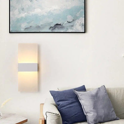 Lampe Murale LED Design Élégante Noire & Blanche