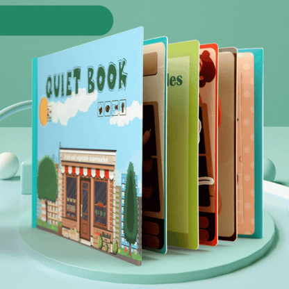 Livre Éducatif Montessori Interactif pour Enfants