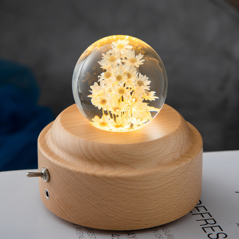 Veilleuse LED Boule de Pissenlit Design 6