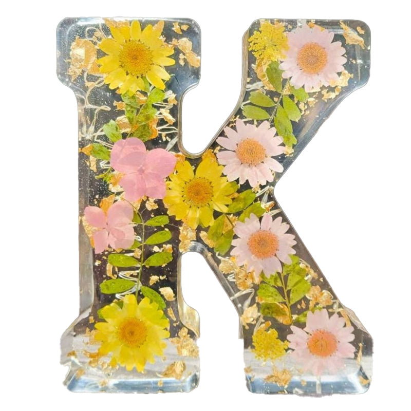 Veilleuse Personnalisée en Résine Florale 12
